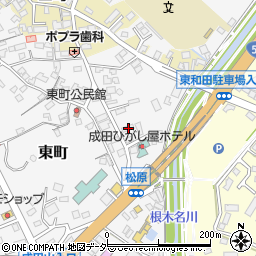 タイヤプロ成田周辺の地図