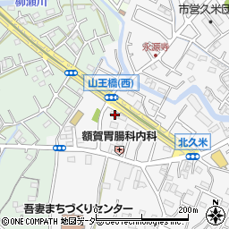 埼玉県所沢市久米2201-3周辺の地図