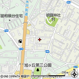 千葉県松戸市胡録台364周辺の地図
