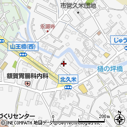 埼玉県所沢市久米2175-32周辺の地図