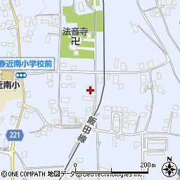 長野県伊那市西春近8682周辺の地図