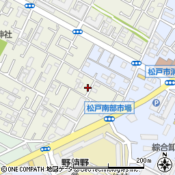 千葉県松戸市胡録台254-13周辺の地図