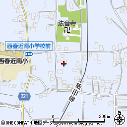 長野県伊那市西春近赤木8685周辺の地図