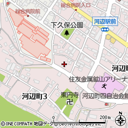 東京都青梅市河辺町4丁目9周辺の地図
