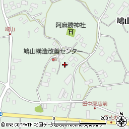 千葉県香取市鳩山周辺の地図