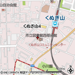 鎌ケ谷市役所　社会福祉協議会西部地区周辺の地図