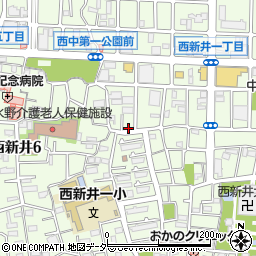 つくだ煮鮒勇　西新井店周辺の地図