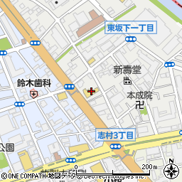 ＨｏｎｄａＣａｒｓ東京中央志村東店周辺の地図