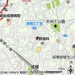 伊勢屋北口店周辺の地図