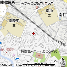 埼玉県所沢市久米783-6周辺の地図