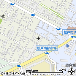 千葉県松戸市胡録台254周辺の地図