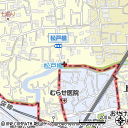 埼玉県所沢市上安松46周辺の地図