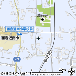 長野県伊那市西春近8684周辺の地図