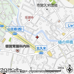 埼玉県所沢市久米2175-36周辺の地図