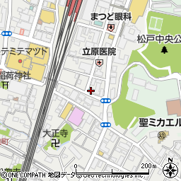 千葉県松戸市松戸1342周辺の地図