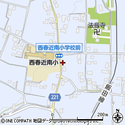 長野県伊那市西春近8705周辺の地図