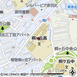 東京都北区赤羽北3丁目5周辺の地図
