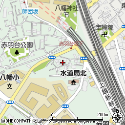 コンフォート赤羽台周辺の地図