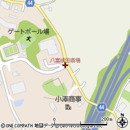 八富成田斎場周辺の地図
