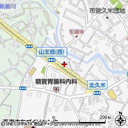 埼玉県所沢市久米2189周辺の地図