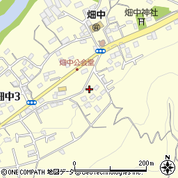 東京都青梅市畑中3丁目474周辺の地図