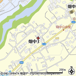 東京都青梅市畑中3丁目671周辺の地図