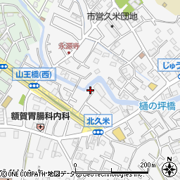 埼玉県所沢市久米2175-35周辺の地図