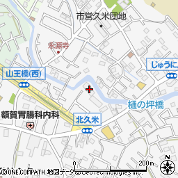 埼玉県所沢市久米2175周辺の地図