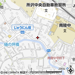 埼玉県所沢市久米1418-19周辺の地図