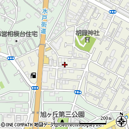千葉県松戸市胡録台358-12周辺の地図