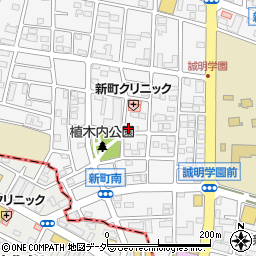 東京都青梅市新町3丁目53-8周辺の地図