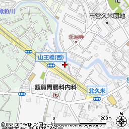 埼玉県所沢市久米2206周辺の地図
