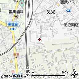埼玉県所沢市久米494-9周辺の地図