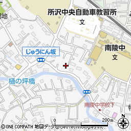 埼玉県所沢市久米1418-20周辺の地図