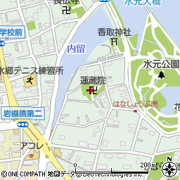 蓮蔵院周辺の地図