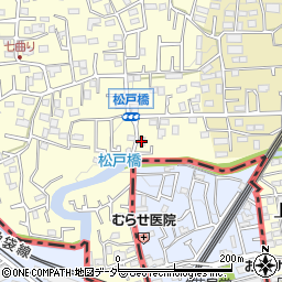 ファミリーマート松戸橋店周辺の地図