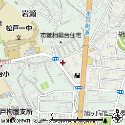 千葉県松戸市胡録台350周辺の地図