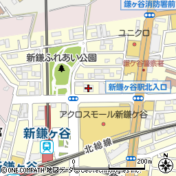 三井のリハウス新鎌ヶ谷店周辺の地図