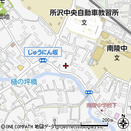 埼玉県所沢市久米1418-18周辺の地図