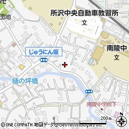 埼玉県所沢市久米1418-17周辺の地図