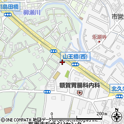 埼玉県所沢市久米2215-8周辺の地図