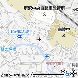 埼玉県所沢市久米1420-1周辺の地図