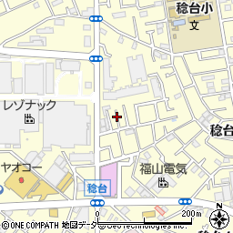 千葉県松戸市稔台3丁目35周辺の地図