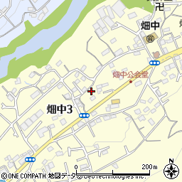 東京都青梅市畑中3丁目518周辺の地図