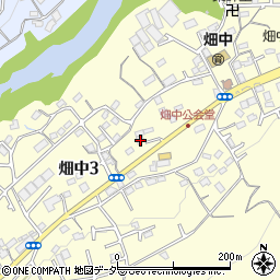 東京都青梅市畑中3丁目519周辺の地図