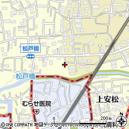 埼玉県所沢市上安松53周辺の地図