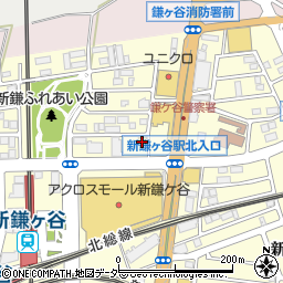 ちょいはな 新鎌ヶ谷駅前店周辺の地図