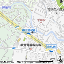 埼玉県所沢市久米2206-10周辺の地図