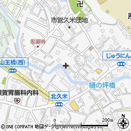埼玉県所沢市久米1397-9周辺の地図