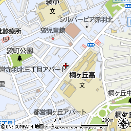 東京都北区赤羽北3丁目8-5周辺の地図